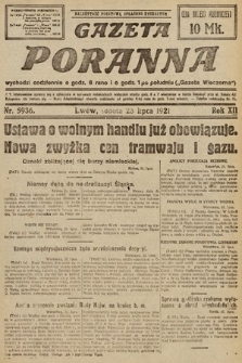 Gazeta Poranna. 1921, nr 5936