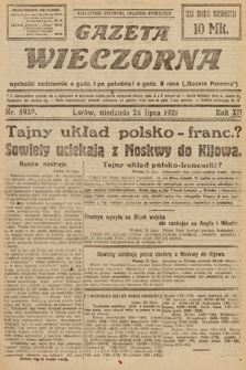 Gazeta Wieczorna. 1921, nr 5939