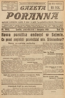 Gazeta Poranna. 1921, nr 5952