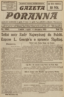 Gazeta Poranna. 1921, nr 5980