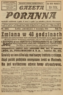 Gazeta Poranna. 1921, nr 6010