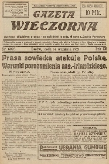 Gazeta Wieczorna. 1921, nr 6023