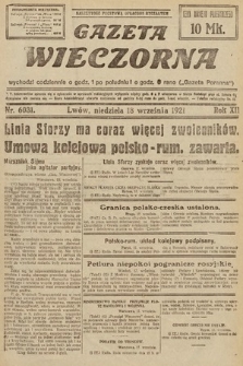 Gazeta Wieczorna. 1921, nr 6031