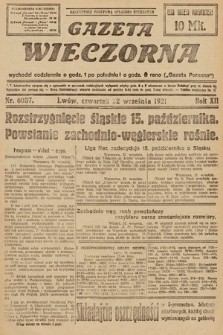 Gazeta Wieczorna. 1921, nr 6037