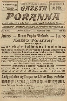 Gazeta Poranna. 1921, nr 6042