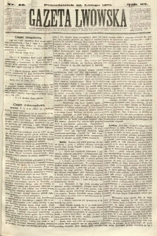 Gazeta Lwowska. 1872, nr 46