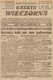 Gazeta Wieczorna. 1921, nr 6082