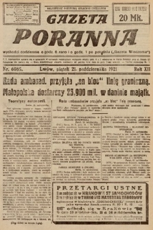 Gazeta Poranna. 1921, nr 6085
