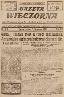 Gazeta Wieczorna. 1921, nr 6111