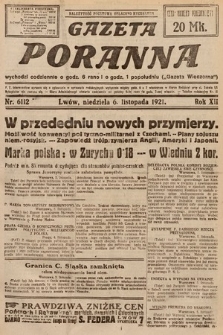 Gazeta Poranna. 1921, nr 6112