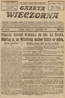 Gazeta Wieczorna. 1921, nr 6129