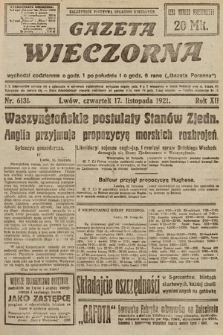 Gazeta Wieczorna. 1921, nr 6131