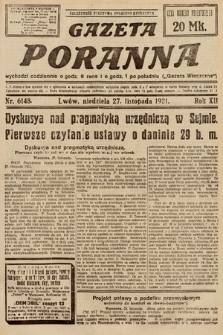 Gazeta Poranna. 1921, nr 6148