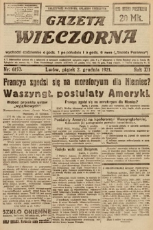 Gazeta Wieczorna. 1921, nr 6157