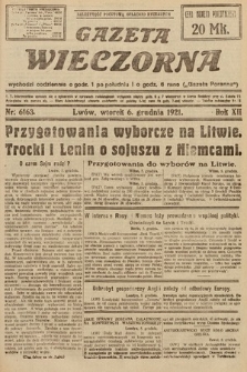 Gazeta Wieczorna. 1921, nr 6163
