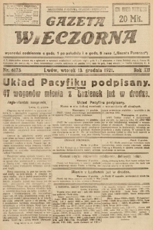 Gazeta Wieczorna. 1921, nr 6173