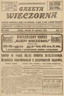 Gazeta Wieczorna. 1921, nr 6185