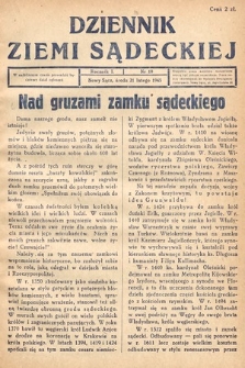 Dziennik Ziemi Sądeckiej. 1945, nr 10
