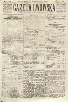 Gazeta Lwowska. 1872, nr 81