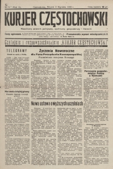 Kurjer Częstochowski : niezależny dziennik polityczny, społeczny, gospodarczy i literacki. 1933, nr 2