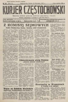 Kurjer Częstochowski : niezależny dziennik polityczny, społeczny, gospodarczy i literacki. 1933, nr 23