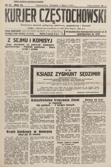 Kurjer Częstochowski : niezależny dziennik polityczny, społeczny, gospodarczy i literacki. 1933, nr 53