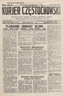 Kurjer Częstochowski : niezależny dziennik polityczny, społeczny, gospodarczy i literacki. 1933, nr 68