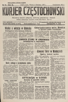 Kurjer Częstochowski : niezależny dziennik polityczny, społeczny, gospodarczy i literacki. 1933, nr 78