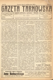 Gazeta Tarnowska : tygodnik polityczny, społeczny i literacki. 1909, nr 27