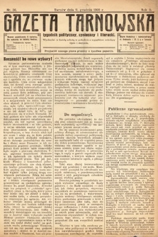 Gazeta Tarnowska : tygodnik polityczny, społeczny i literacki. 1909, nr 36