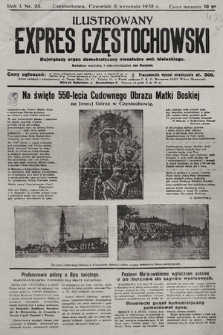 Ilustrowany Expres Częstochowski. 1932, nr 25