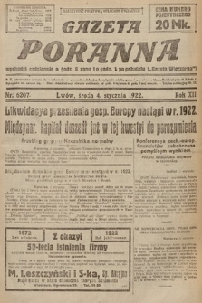 Gazeta Poranna. 1922, nr 6207
