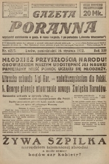 Gazeta Poranna. 1922, nr 6227