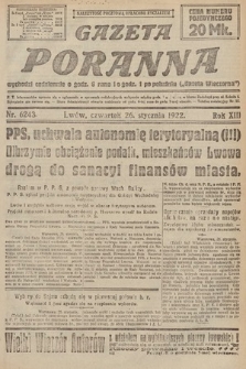 Gazeta Poranna. 1922, nr 6243