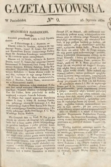 Gazeta Lwowska. 1830, nr 9