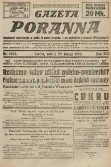 Gazeta Poranna. 1922, nr 6293