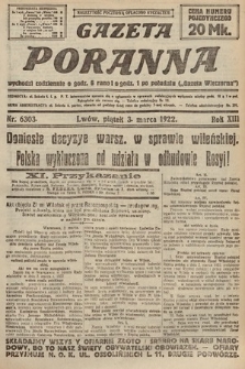 Gazeta Poranna. 1922, nr 6303