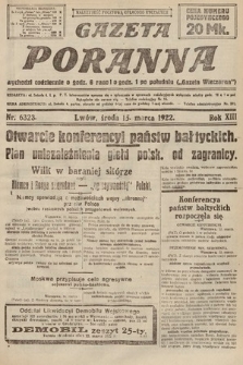 Gazeta Poranna. 1922, nr 6323