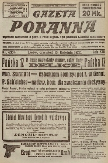 Gazeta Poranna. 1922, nr 6354