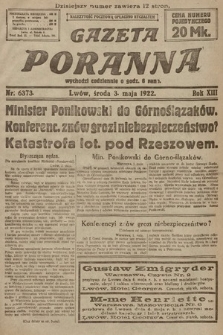 Gazeta Poranna. 1922, nr 6373