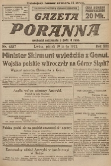 Gazeta Poranna. 1922, nr 6387