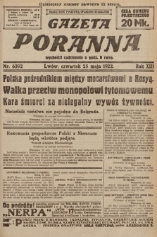 Gazeta Poranna. 1922, nr 6392