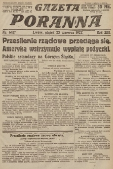 Gazeta Poranna. 1922, nr 6417