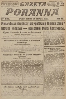 Gazeta Poranna. 1922, nr 6418