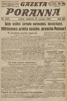 Gazeta Poranna. 1922, nr 6419