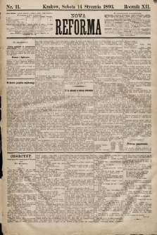 Nowa Reforma. 1893, nr 11