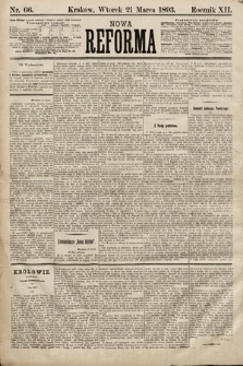 Nowa Reforma. 1893, nr 66