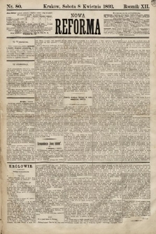 Nowa Reforma. 1893, nr 80