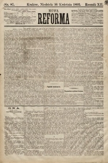 Nowa Reforma. 1893, nr 87