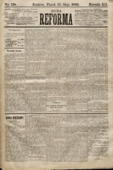 Nowa Reforma. 1893, nr 118